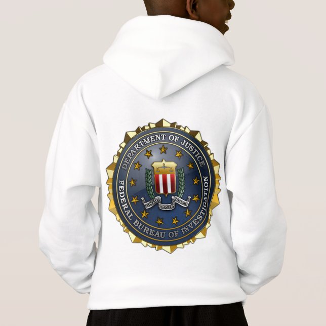 FBI Emblem Tee Shirt (Baksida)