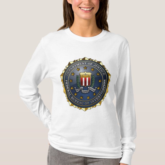 FBI Emblem Tee Shirt (Framsida)