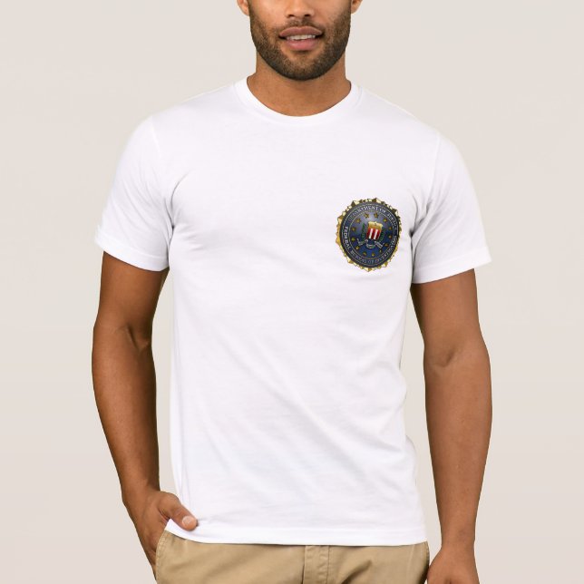 FBI Emblem Tee Shirt (Framsida)