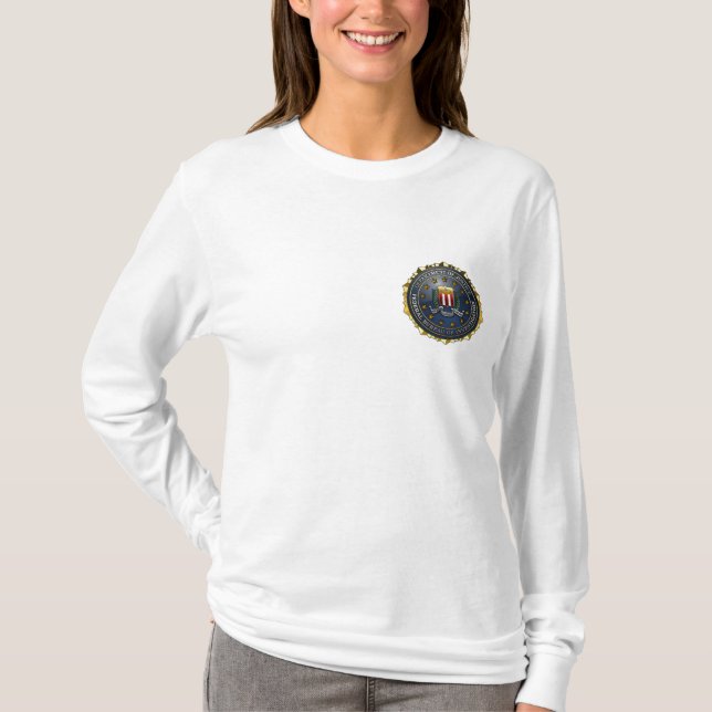 FBI Emblem Tee Shirt (Framsida)