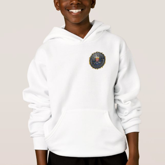 Fbi-Emblem Tee Shirt (Framsida)