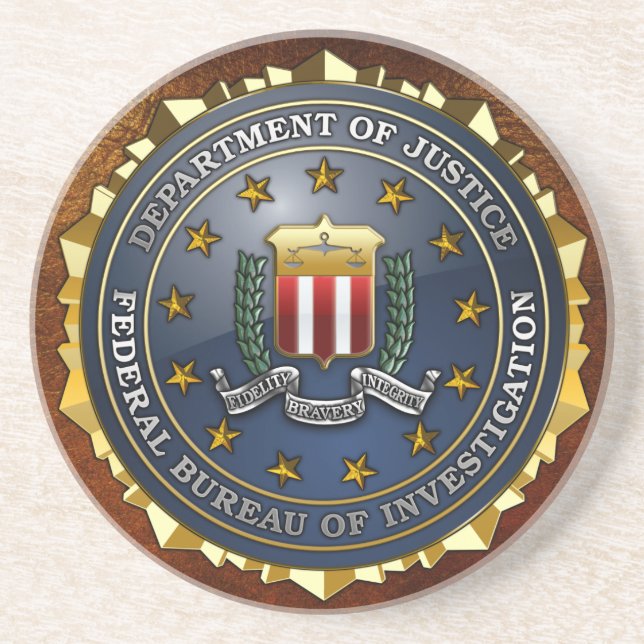 FBI Emblem Underlägg (Framsidan)