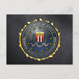 FBI Emblem Vykort