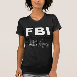 FBI Federal Bureau of Intoxication CC2022 crimecon T Shirt