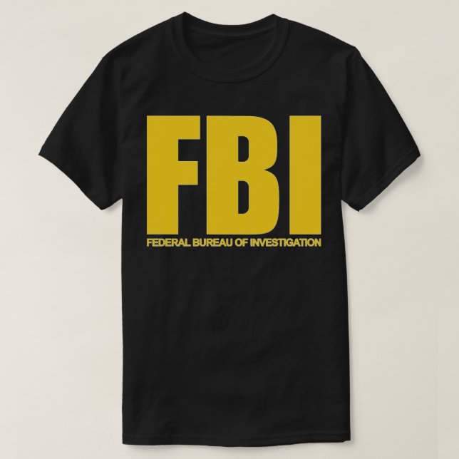 FBI, Federal Bureau of Investigc Classic Sweat T Shirt (Design framsida)