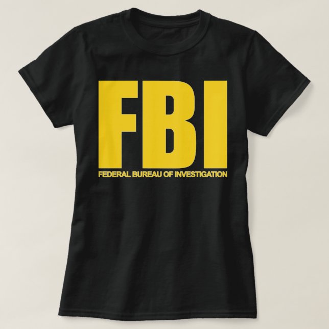 FBI, Federal Bureau of Investigc Classic Sweat T Shirt (Design framsida)