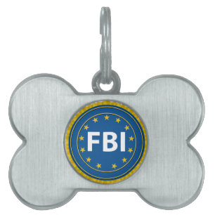 FBI förseglar Namnbricka Husdjur