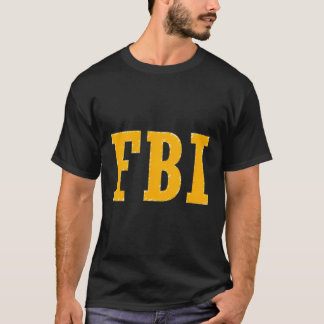 Fbi Frontback-utskrift T Shirt