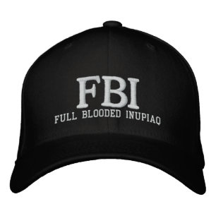 FBI FULLT BLODED INU BRODERAD KEPS