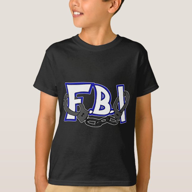 Fbi-handbojor T-shirt (Framsida)