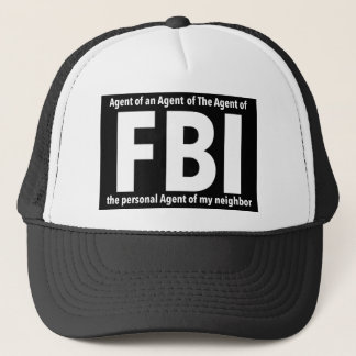 FBI Print Novelty: Humor Design Keps