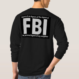 FBI Print Novelty: Humor design T Shirt