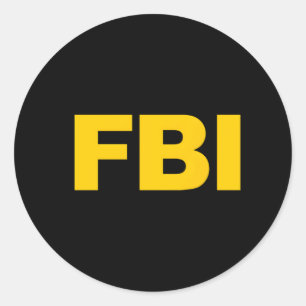 Fbi Runt Klistermärke