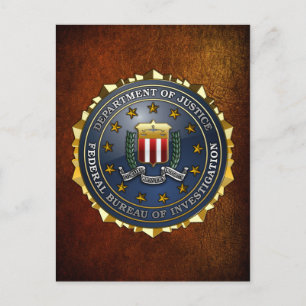 FBI:s emblem Vykort