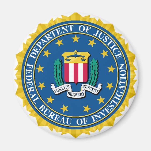 FBI Seal Magnet (Framsidan)