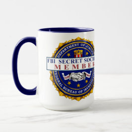 FBI SECRET SOCIETY COVFEFE JUMBO MUGG