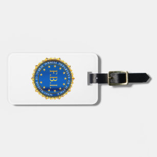 FBI Spoof Seal Bagagebricka