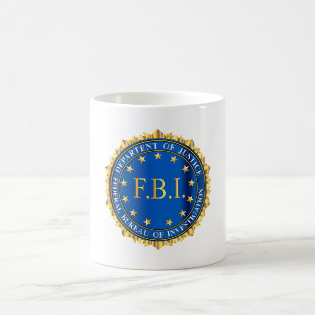 FBI Spoof Seal Kaffemugg (Center)