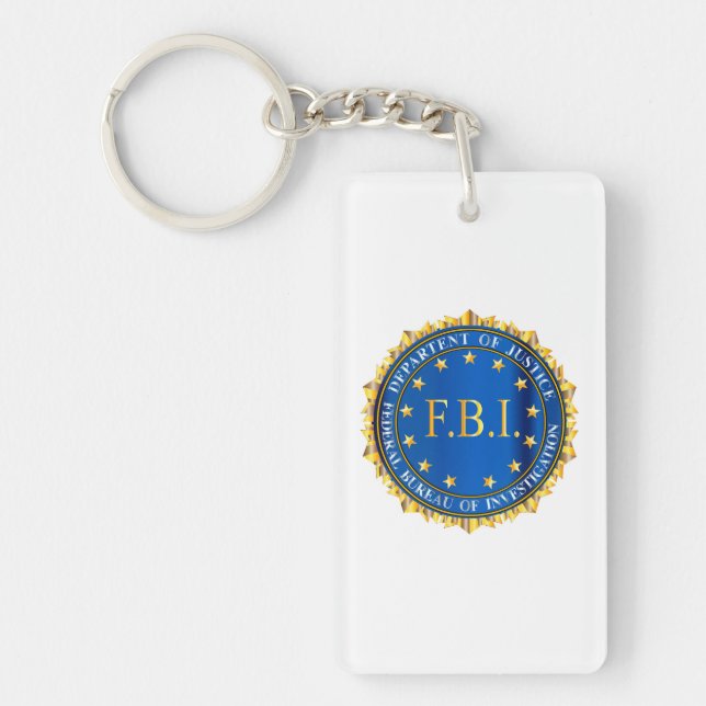 FBI Spoof Seal Nyckelring (Framsidan)
