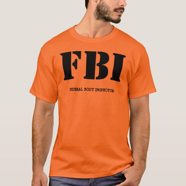 FBI TEE SHIRT (Framsida)
