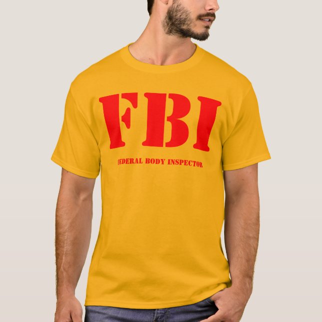 FBI TEE SHIRT (Framsida)