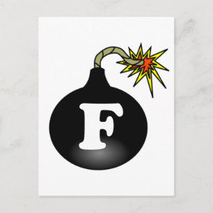FBomb klassiker Vykort
