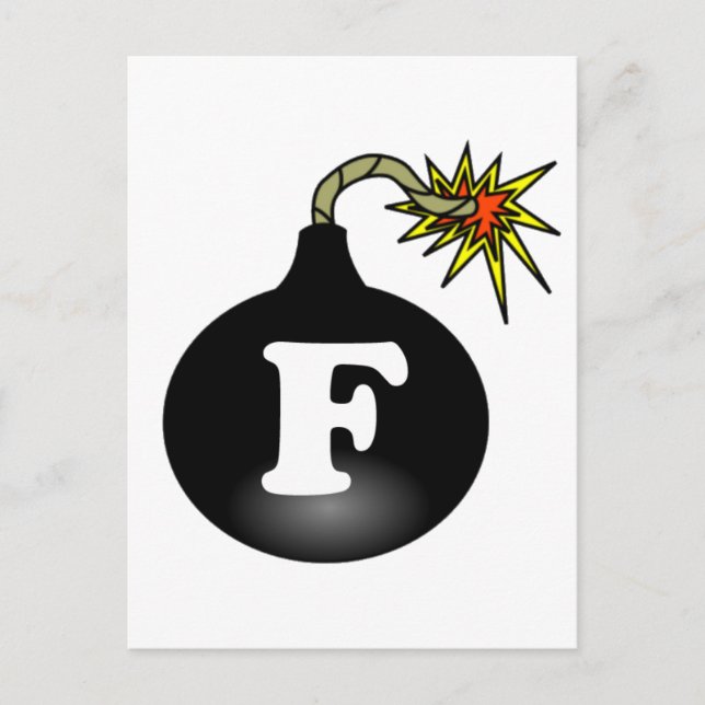 FBomb klassiker Vykort (Framsida)