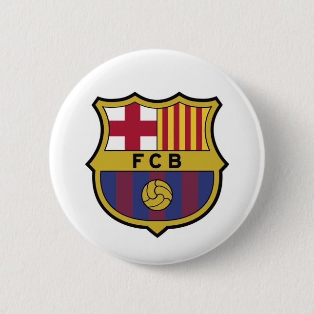 FC Barcelona fotbollslag broche Knapp (Framsida)