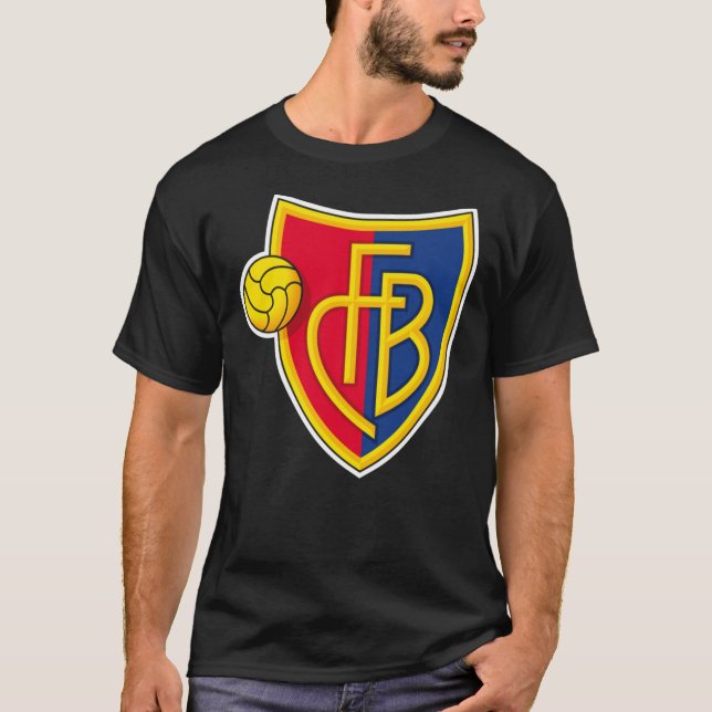 FC Basel Logotyp Essential T-Shirt (Framsida)