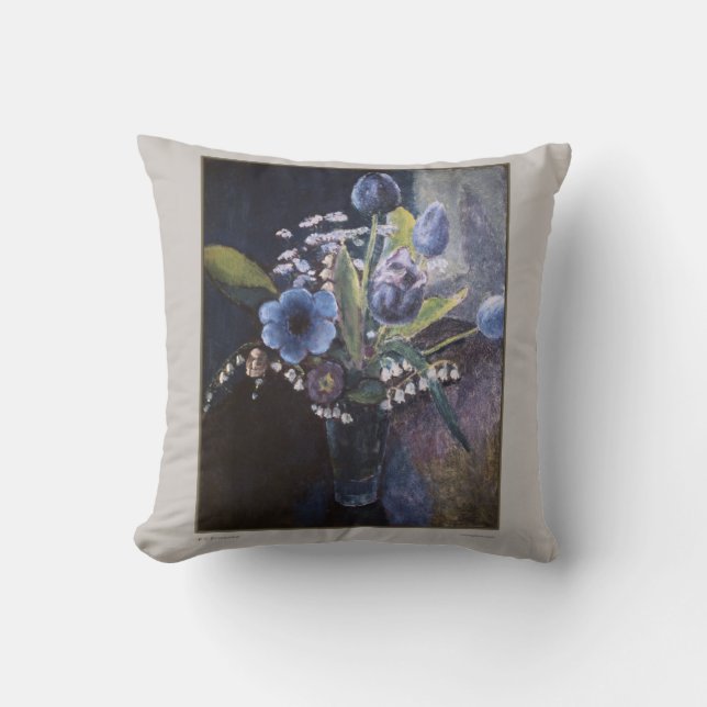 FC Frieseke Blommor Kudde (Framsida)
