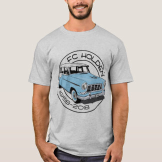 FC Holden - vagn - blått & vit T Shirt