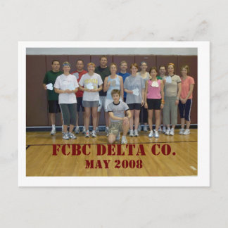 FCBC DELTA CO., maj 2008 Vykort