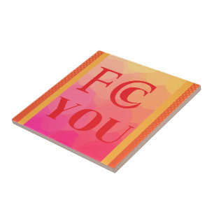 FCC YOU Keramisk Platta Kakelplatta