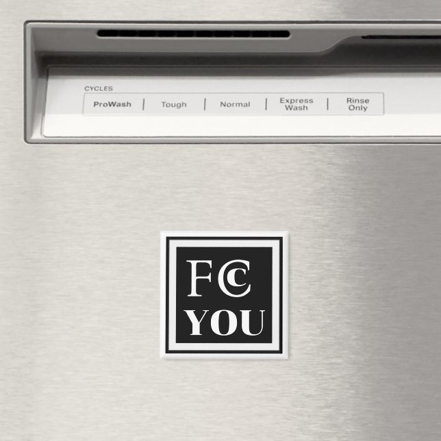 FCC YOU Kylskåpsmagnet (In Situ (Dishwasher))