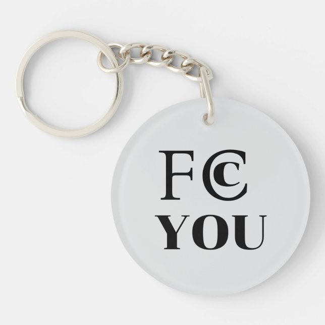 FCC YOU Nyckelring (Framsidan)
