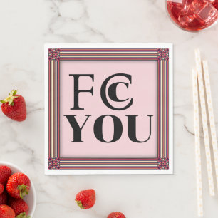 FCC YOU Pappersserviett Pappersservett
