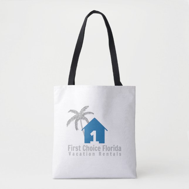 FCF Blue och Grått Tote Bag Tygkasse (Framsida)