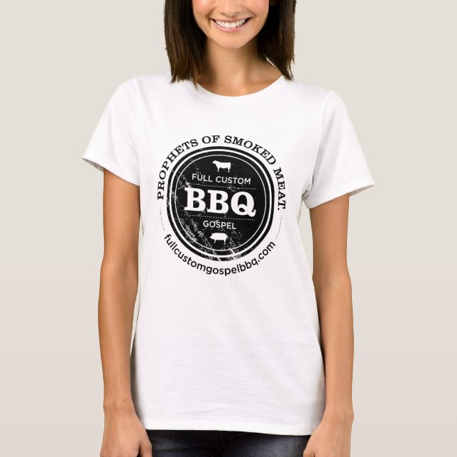 FCG--BBQdamfrimärke T-shirt (Framsida)