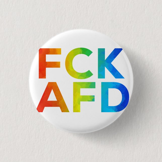 Fck AFD ohne Rahmen Knapp (Framsida)