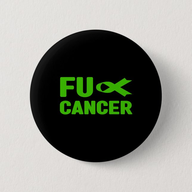 Fck Cancer - Fck Bile Duct Cancer Awareness 3 Knapp (Framsida)
