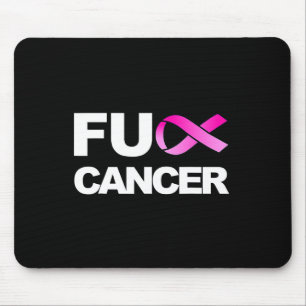 Fck Cancer - ökad medvetenhet om bröstcancer Musmatta