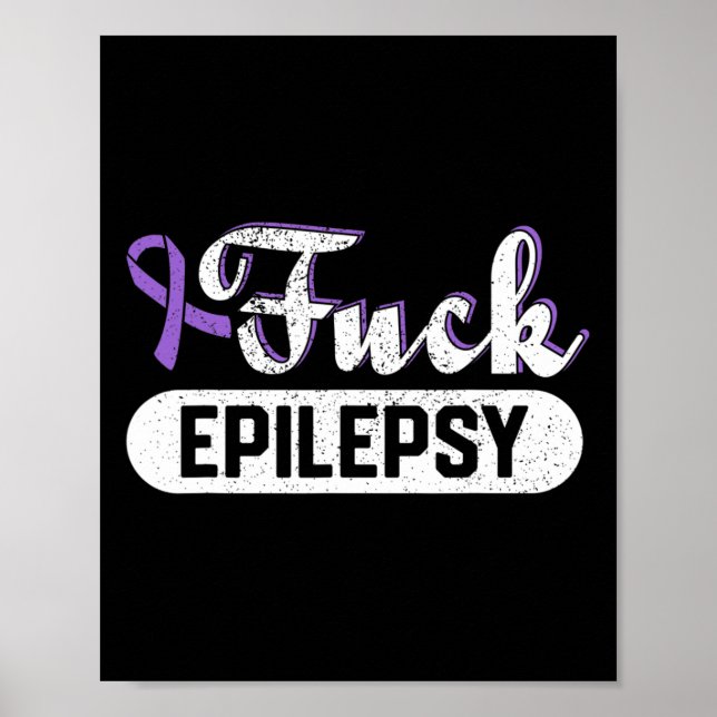 Fck Epilepsi Epilepsi Poster (Framsidan)