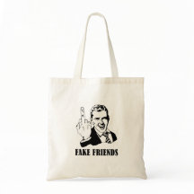 Fck Fake Friends Tote Bag