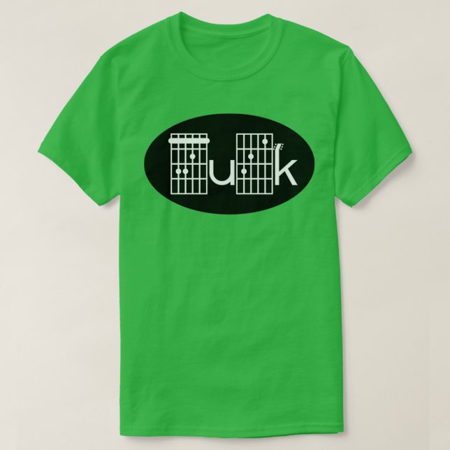 Fck guitar chords t shirt (Design framsida)