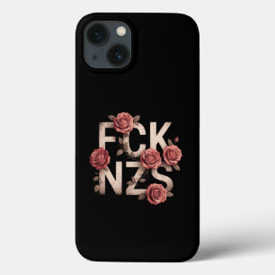 FCK NZS Blommig Mot Höger Inga Nazister Lgbtq+