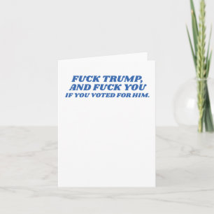 Fck Trump Kort