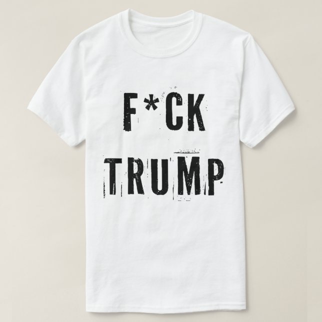 Fck Trump Tröja (Design framsida)
