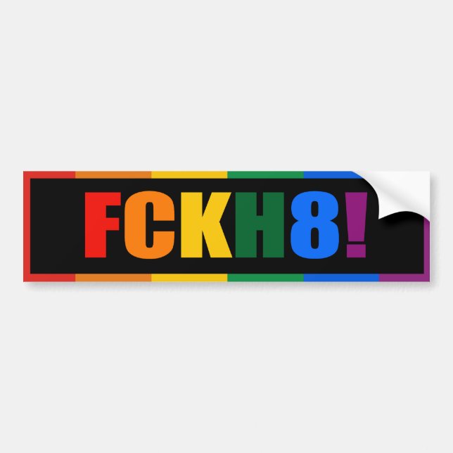 FCKH8 - .png Bildekal (Framsidan)