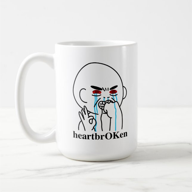 FCM/Mugg / heartbrOKen / Support / Blessings Kaffemugg (Vänster)