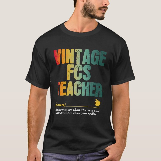 FCS Lärarutvärdering vecka Back to school T Shirt (Framsida)